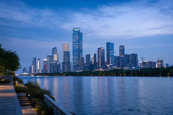 长沙城市漫游沿途风景